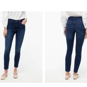 J Crew Mid Rise Skinny Signature Stretch Jeans 35 Tall NWT
